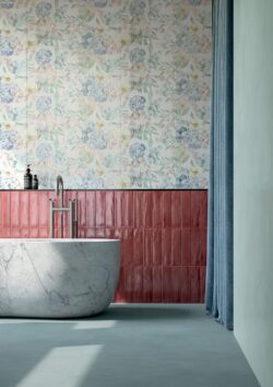 Płytki dekoracyjne do łazienki kwiaty Marca Corona Multiforme Bouquet 40x80