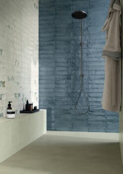 Płytki dekoracyjne do łazienki Marca Corona Multiforme 1741 Ramage Freddo 7,5x30cm I879