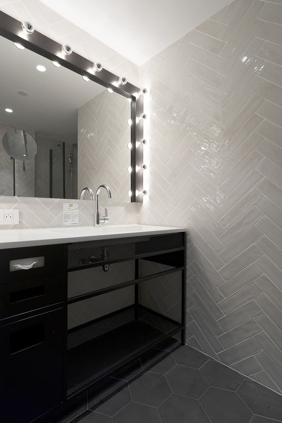 Płytki do łazienki na ścianę 7,5x30 Marca Corona Multiforme Talco