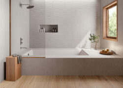 Płytki drewnopodobne do łazienki Peronda VERBIER TAUPE AS/19,5X121X0,9/C/R