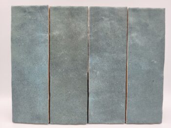 Płytki kolor morski - Peronda Harmony SAHN AQUA 6,5×20 cm. Kafelki ceramiczne w różnych odcieniach zielonego i niebieskiego koloru. Płytki w matowym wykończeniu z efektem rzemieślniczym.