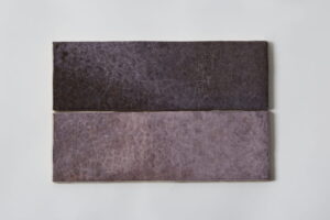 Płytki łazienkowe, fioletowe - Harmony DYROY AUBERGINE 6,5x20