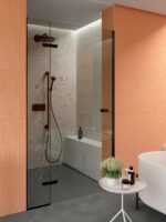 Płytki łazienkowe motyw roślinny Marca Corona Mirabilia Coral Jungle 50x120