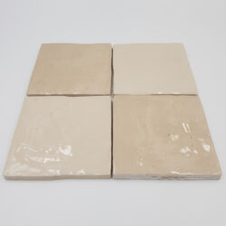 Płytki łazienkowe, beżowe - Harmony Riad Sand 10x10cm