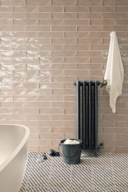 Płytki łazienkowe szachownica - Peronda Fs ESPIGA 45x45 cm. Łazienka z czarno - białymi płytkami podłogowymi od hiszpańskiego producenta Peronda.