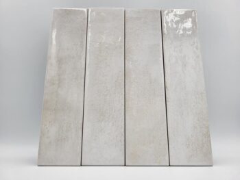 Płytki łzienkowe - Peronda Harmony Bari Sand 6×24,6 cm. Kafelki w różnych odcieniach jasnego beżu z powierzchnią w połysku i małym formacie cegiełki. Płytki do stosowania na ścianie.