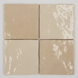 Płytki beżowe połysk - Harmony Riad Sand 10x10 cm