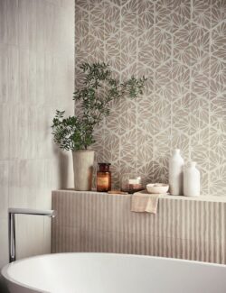 Płytki ścienne, heksagonalne - Marca Corona Terracreta CESELLO ARGILLA 25x21,6 cm