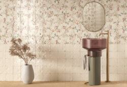 Płytki ścienne z motywem roślinnym Harmony Mayolica Forest