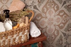 Płytki z wzorem łazienkowe Peronda Fs 1827 Clay 22,3x22,3