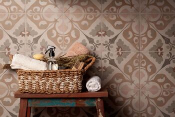 Płytki ze wzorem do łazienki Peronda Fs 1827 Clay 22,3x22,3