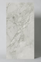 Marca Corona Scultorea Foam Grey Reflex 60x120 J442 Płytki imitacja szarego marmuru połysk