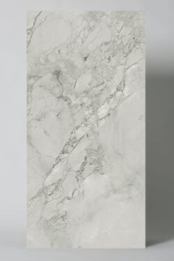 Marca Corona Scultorea Foam Grey Reflex 60x120 J442 Płytki imitacja szarego marmuru połysk