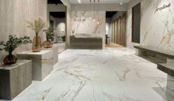 Płytki podłogowe, marmur - Museum PRALINE GOLD SP/100X100/R