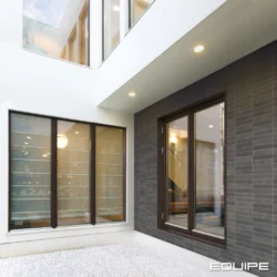 Equipe Argile Dark 6x24,6 cm ciemnoszare kafelki cegiełki mat gres ściana