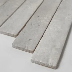 Płytki cegiełki strukturalne jasnoszare Life ceramica Brooklyn Silken White 5x25