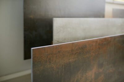 Gres szkliwiony metalizowany - CIFRE Metal rust 60x120cm