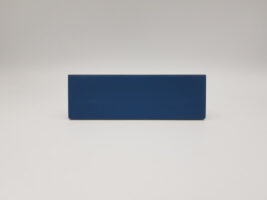 Harmony Glint Blue Matt 5x15 - Niebieskie płytki mat. Małe kafelki ścienne z lekko nierówną, matową powierzchnią.
