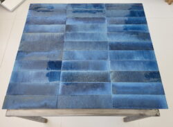 MARAZZI LUME CHINA lux MA9L - małe kafelki niebieskie typu cegiełki