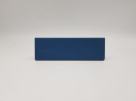 Niebieskie płytki mat - Peronda Harmony Glint Blue Matt 5x15cm. Małe kafelki ścienne z lekko nierówną, matową powierzchnią.