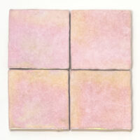 Różowe kafelki holograficzne 10x10 Life Ceramica Joy Rose