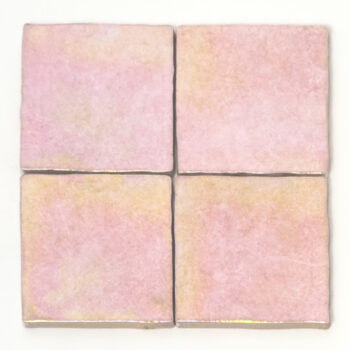 Różowe kafelki holograficzne 10x10 Life Ceramica Joy Rose