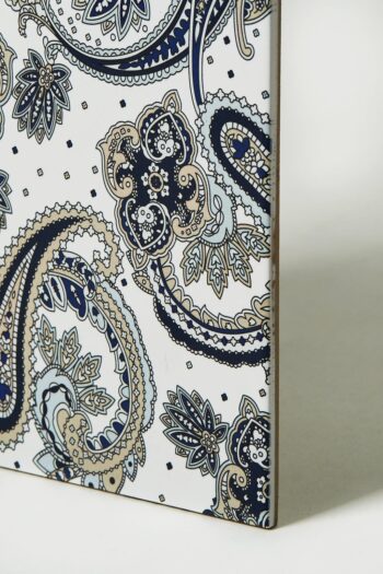 Glazura patchwork wzory tureckie - PAISLEY AMBER. Płytki w kwadratowym formacie 25x25cm na podłogę lub ścianę z tureckim motywem PAISLEY.