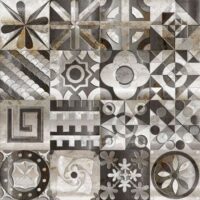 Płytki patchwork dekoracyjne - Absolut Keramika Baffin decor lappato 60x60 cm