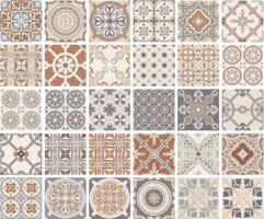 Santagostino Newdeco Patchwork 60x60 kafle patchworkowe mat wzory