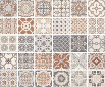 Santagostino Newdeco Patchwork 60x60 kafle patchworkowe mat wzory