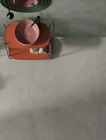 Gres 60x60 imitujący łupek szary podłoga Caesar Slab2 Cloud