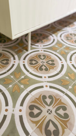 Harmony AMBER Green 22,3X22,3 płytki ze wzorem podłoga