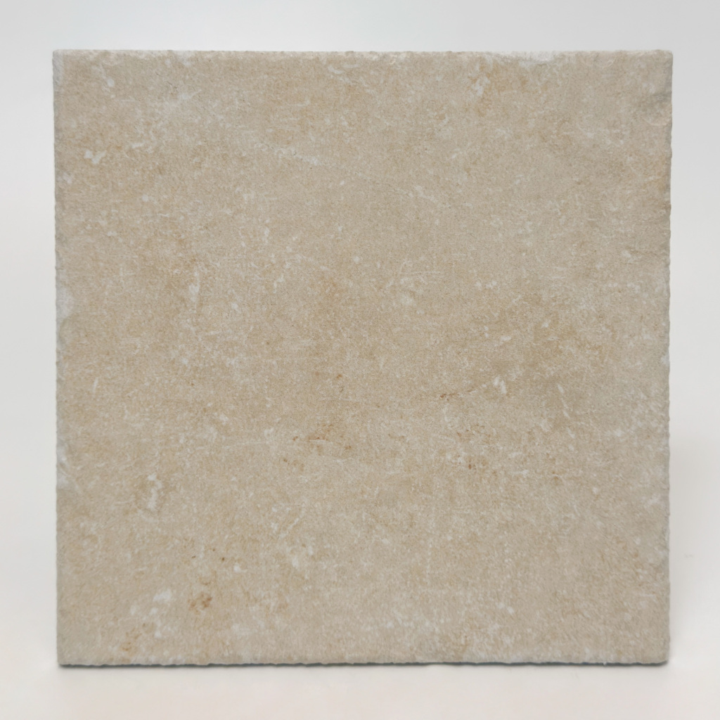Kremowe płytki gres efekt kamienia CERDOMUS Ostuni Avorio 20X20