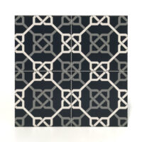 Płytki gresowe patchwork Gayafores Nautic Black 33,15x33,15