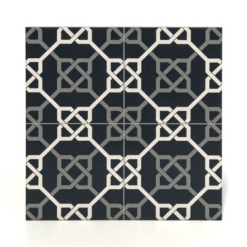 Płytki gresowe patchwork Gayafores Nautic Black 33,15x33,15