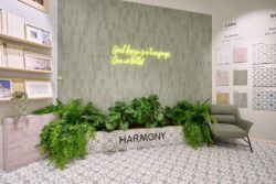 Płytki podłogowe we wzory - Harmony Doha Green Star SP/22,3