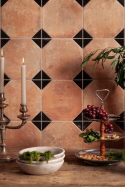 Gresowe płytki terakota Peronda Fs NONNA SAGE DECOR LT 45x45