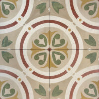 Kafelki retro na podłogę Harmony Amber Taupe SP 22,3x22,3