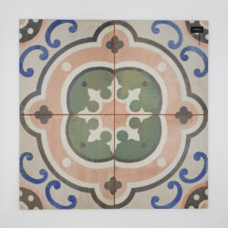 Kafelki w stylu retro - Peronda Fs Barna Raval 45x45 cm. Płytki z matową, kolorową, ze wzorem powierzchnią. Do kuchni, łazienki.