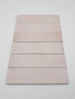 Harmony LAND PINK 4,6x18,4 - Różowe kafelki do łazienki