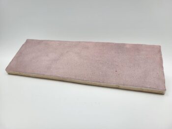 Różowa płytka cegiełka na ścianę w małym formacie 6,5x20cm z efektem ręcznego wykonania - Peronda Harmony SAHN PINK 6,5x20cm