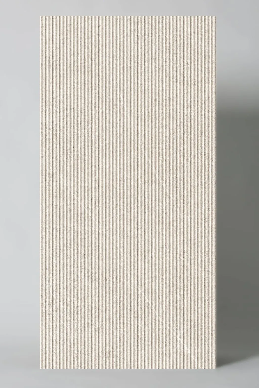 Płytki ceramiczne ryflowane beżowe Museum PIEMONTE SAND WALL DEC SP/60X120X1,2/C/R