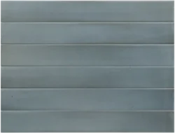 Equipe MASSIMO SMOKE BLUE 5x40cm niebieskie długie satynowe płytki ścienne