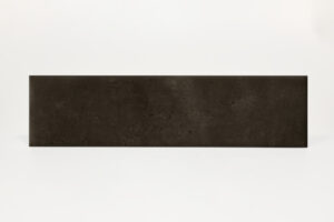 Płytki cegiełki satynowe ścienne antracytowe Marca Corona Miniature Cera J413 Nero Inchiostro 6x24 cm