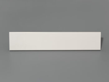 Białe płytki cegiełki matowe Absolut Keramika Michigan White Flat 7,5x38