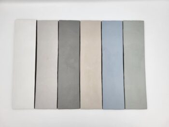 Kolekcja matowych cegiełek ceramicznych - Peronda Harmony RABAT 6×24,6 cm. Hiszpańskie kafelki ceramiczne na ścianę w różnych kolorach.