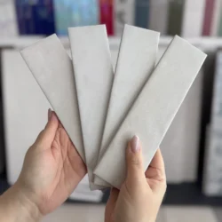 Marca Corona Miniature Cera Bianco Latte 6X24 J415 płytki cegiełki białe satynowe