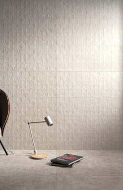 Płytki jasny beż motyw roślinny Peronda CHARME BONE FLEUR/33,3X100X0,98/R