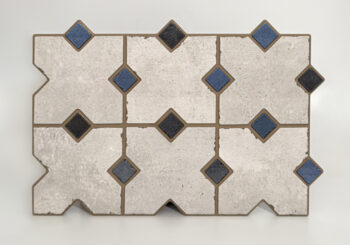 Gres szachownica Bestile Ruanes Grey 40x60