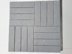 Płytki matowe cegiełki szare - Harmony RABAT GREY 6x24,6cm